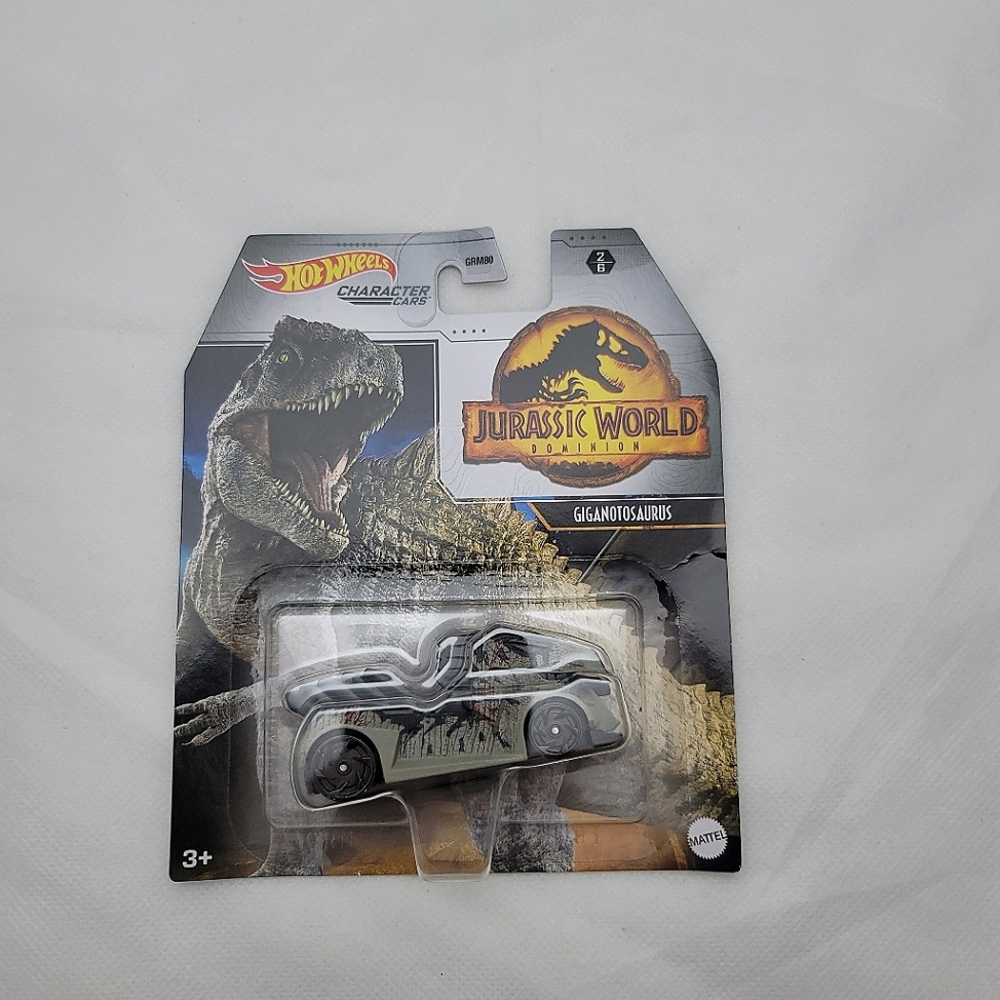Hot Wheels Jurassic World Dominion Character Cars Giganotosaurus